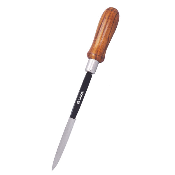 ES/T/6 GROZ ENGINEERS HAND SCRAPER, TRIANGULAR 150MM