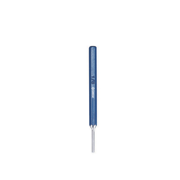 PP/HD1-8 GROZ HEAVY DUTY PIN PUNCH, HEX SHANK, 1/8" x 4-3/4"