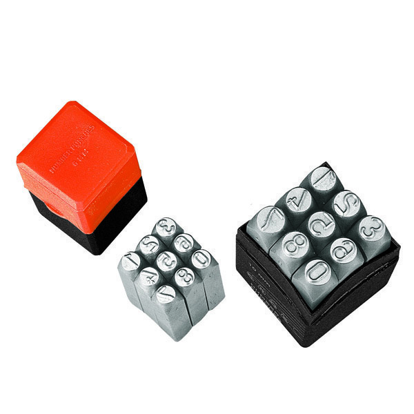 NP/5 GROZ NUMBER PUNCH SET, 5MM