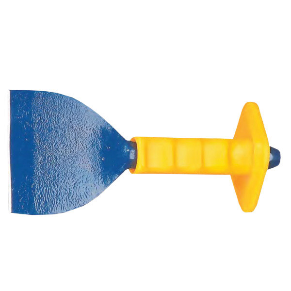 BRC/75/GRP/YE GROZ BRICK BOLSTER, 75MM WIDE BLADE WITH GRIP GUARD