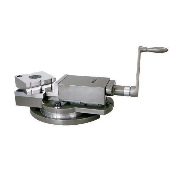 GROZ RHV/100 100MM ROTARY HEAD SWIVEL MILLING VICE, 4 DIFFERENT JAW FACES