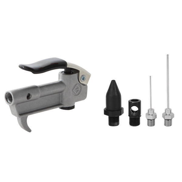 KIT/LAG/5A/ST GROZ PRO SERIES SAFETY AIR BLOW GUN KIT, 5 PCE ALLOY BODY