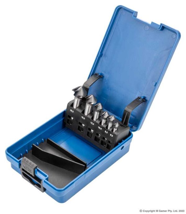 Harlingen - 90° Arc Flute Countersinks 6 Piece Set