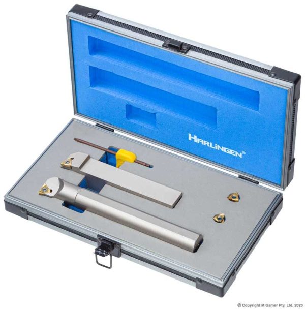Harlingen - Threading Nickel Plated Tool Holder Set - 20mm