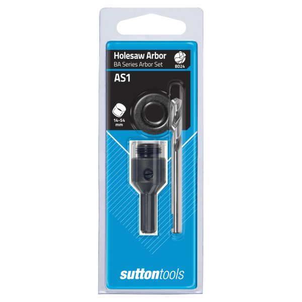HOLESAW H112 AS-1 SET ARBOR With Adaptor suits 14-30mm