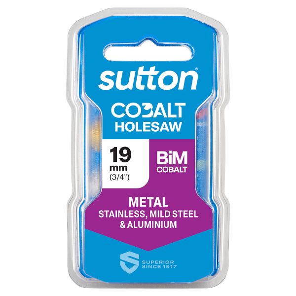 HOLESAW H125 BI-METAL COBALT M42 19MM (3/4) WHITE
