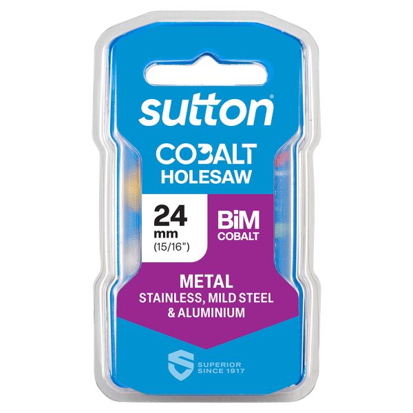HOLESAW H125 BI-METAL COBALT M42 24MM (15/16) WHITE