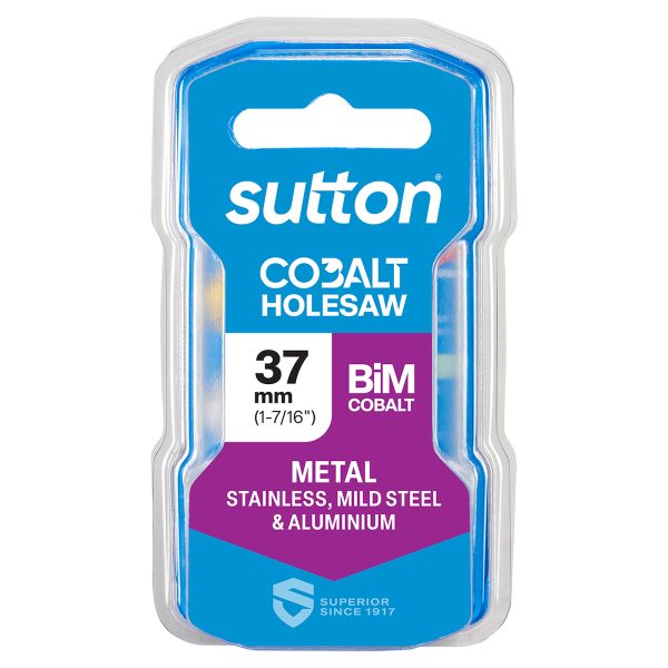 HOLESAW H125 BI-METAL COBALT M42 37MM (1-7/16) WHITE