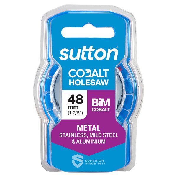 HOLESAW H125 BI-METAL COBALT M42 48MM (1-7/8) WHITE