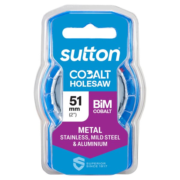 HOLESAW H125 BI-METAL COBALT M42 51MM (2) WHITE