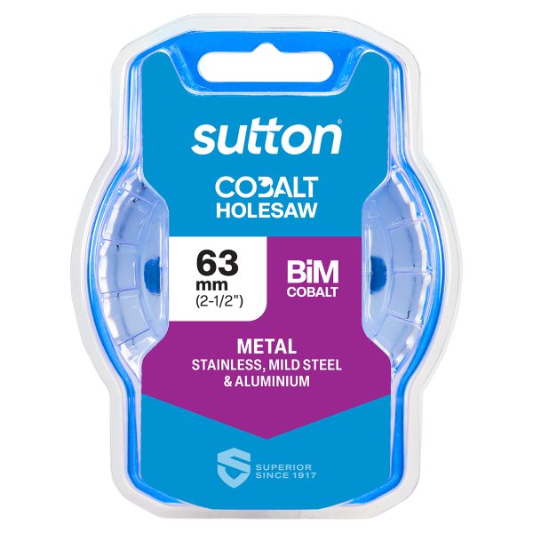 HOLESAW H125 BI-METAL COBALT M42 63MM (2-1/2) WHITE