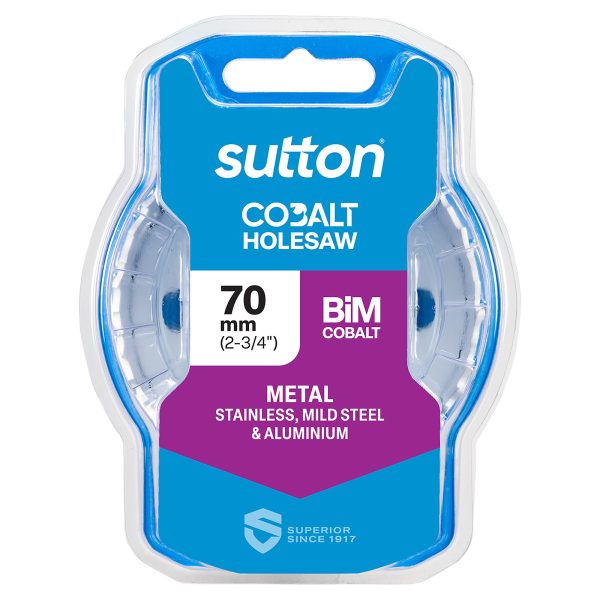 HOLESAW H125 BI-METAL COBALT M42 70MM (2-3/4) WHITE