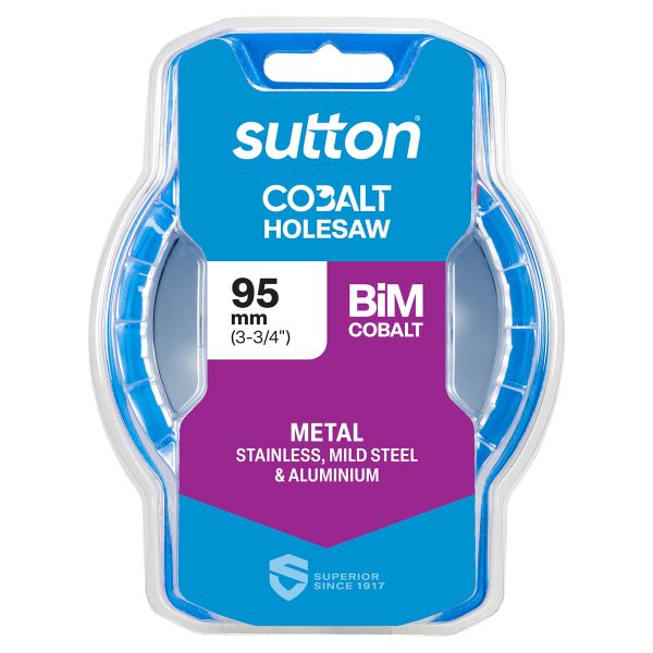HOLESAW H125 BI-METAL COBALT M42 95MM (3-3/4) WHITE
