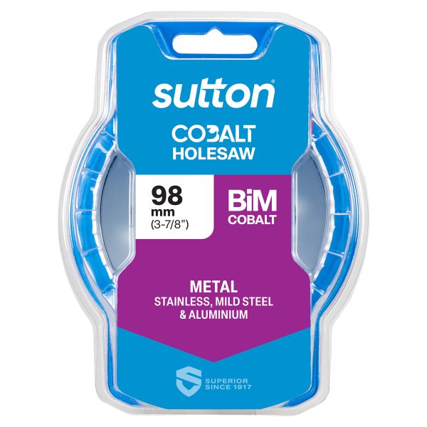 HOLESAW H125 BI-METAL COBALT M42 98MM (3-7/8) WHITE