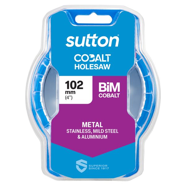 HOLESAW H125 BI-METAL COBALT M42 102MM (4) WHITE
