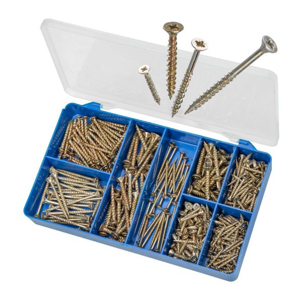 Torres Countersunk Pozidriv Chipboard EAZI Drive Screws