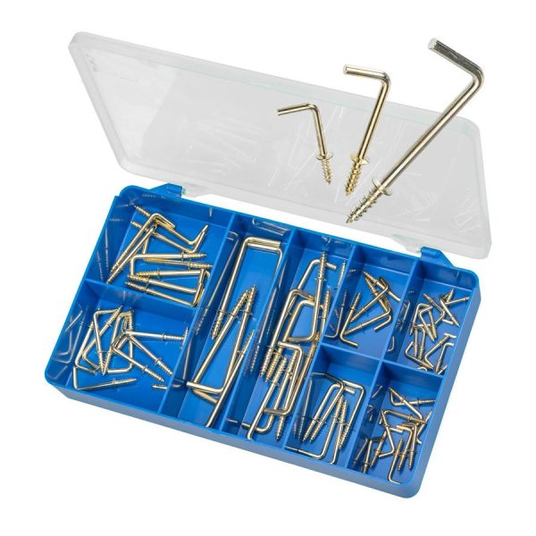 Torres Brass Plated L Type Hooks