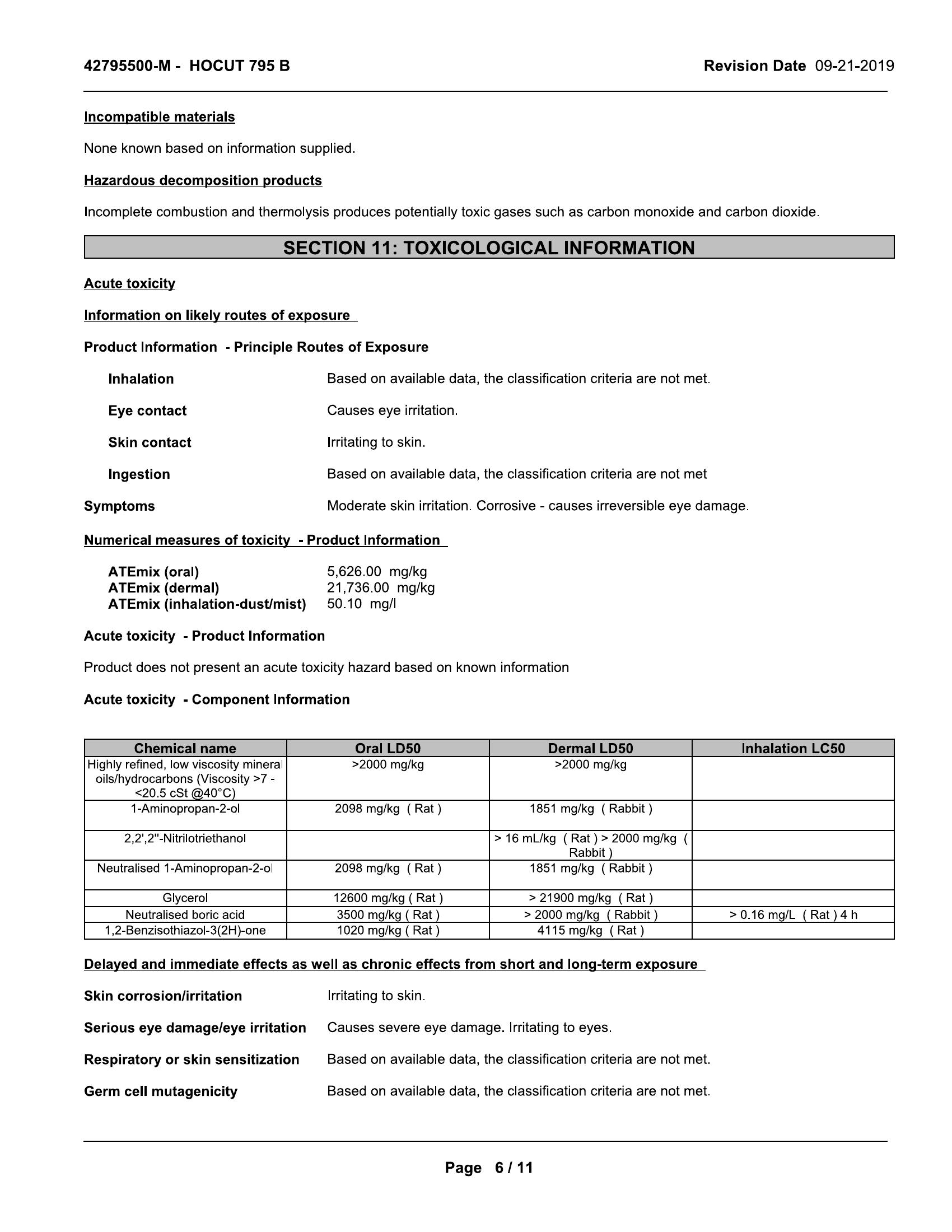 Quaker Houghton HOCUT 767B 20lt pail Coolant - Image 7