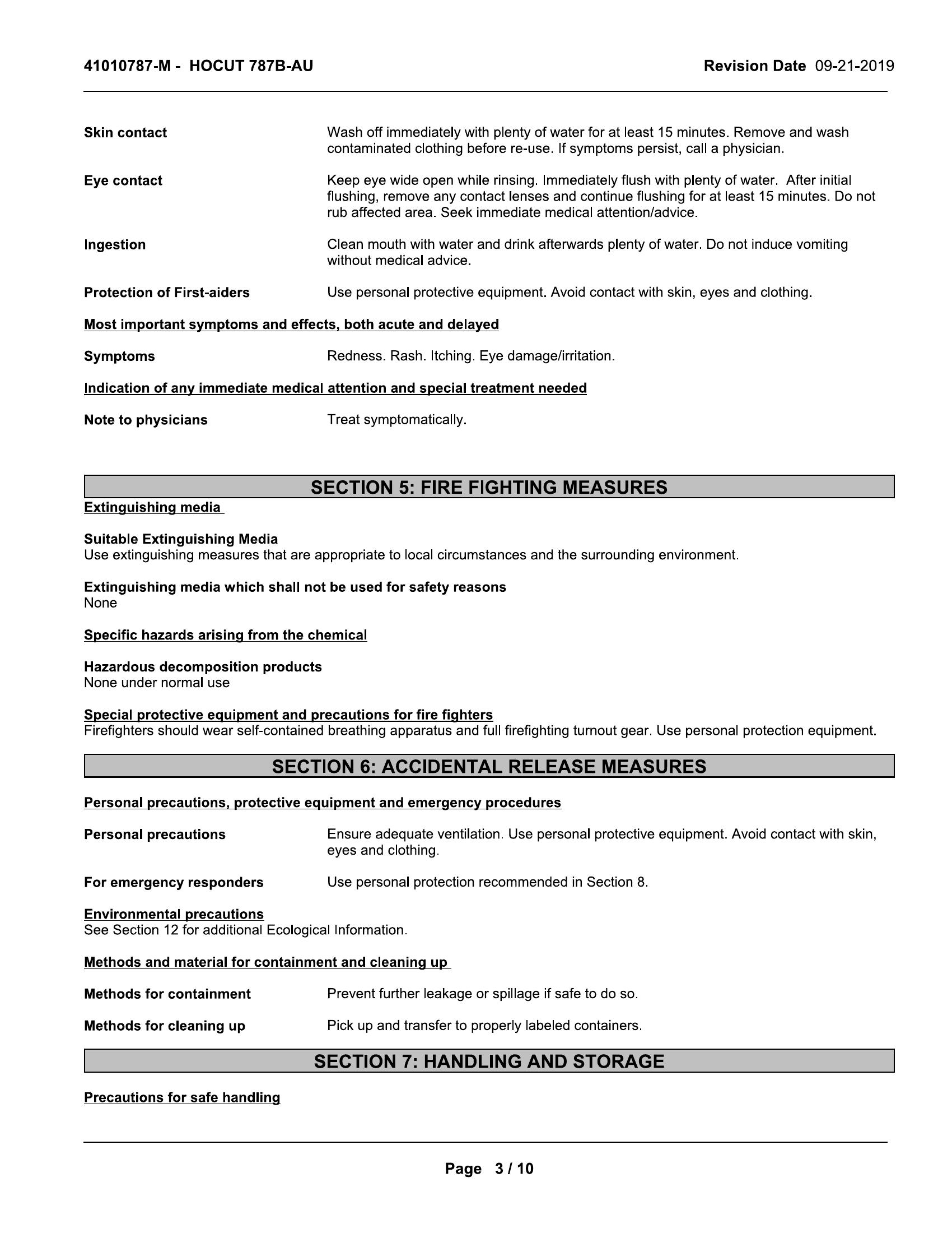 Quaker Houghton HOCUT 787B 20lt pail - Image 4