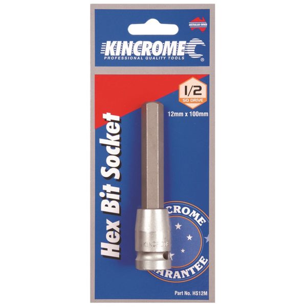 KINCROME HS12M SOCKET HEX BIT 12MM-100MM(L) - Image 2