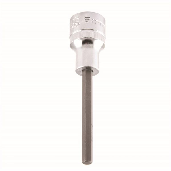 KINCROME HS6M SOCKET HEX BIT 6MM-100MM(L)