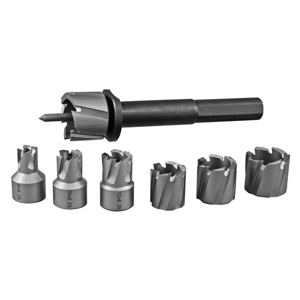 HOLEMAKER SHEET METAL CUTTER SET, 13 PIECE 5/16" - 3/4"