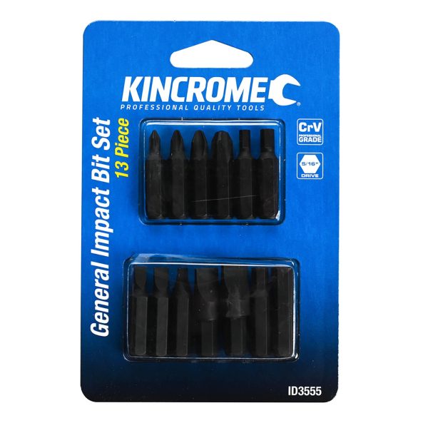 KINCROME ID3555 IMPACT BITS 13 PCE