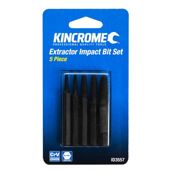 KINCROME ID3557 EXTRACTOR IMPACT BITS 5 PCE