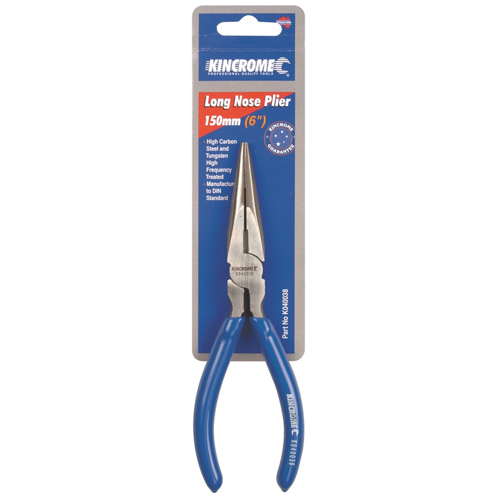 KINCROME K040038 PLIER LONG NOSE 150MM (6 ) - Image 3