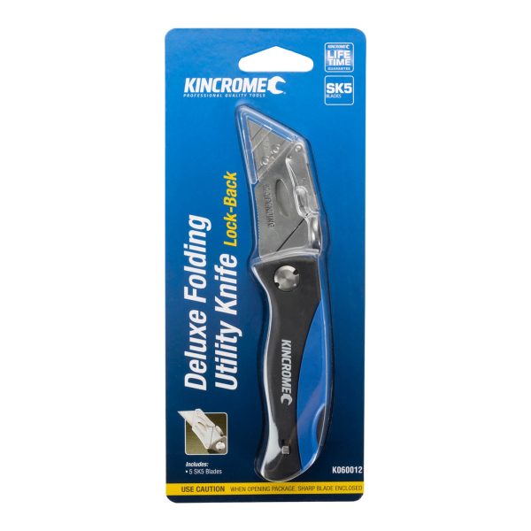 KINCROME K060012 FOLDING UTILITY KNIFE DELUX - Image 3