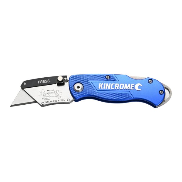 KINCROME K060045 FOLD UTILITY KNIFE QK REL