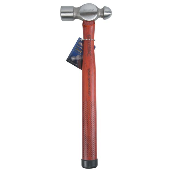 KINCROME K090006 BALL PEIN HAMMER 16OZ-HICKORY - Image 2