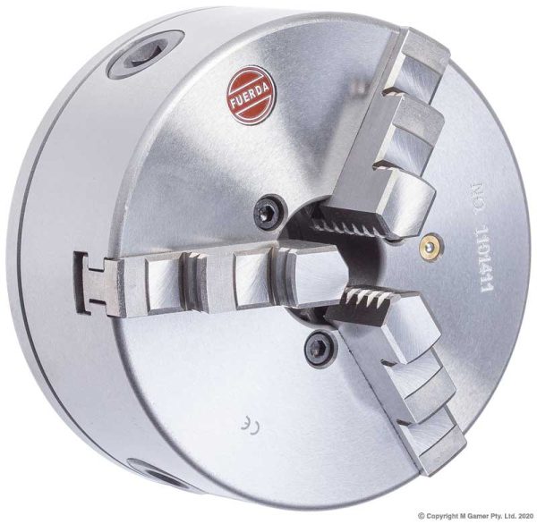 Fuerda - 3 Jaw Self Centering D1-4 Mount Lathe Chuck - 160mm
