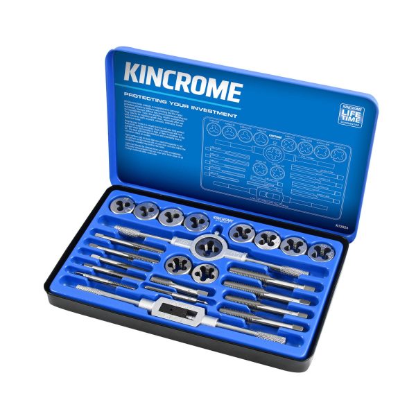KINCROME K12024 24 PCE TAP & DIE SET METRIC