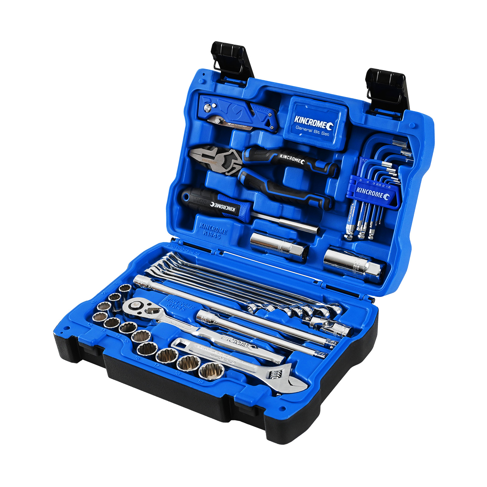 KINCROME K1845 70PC 3/8" DVE BMC TOOL KIT MET