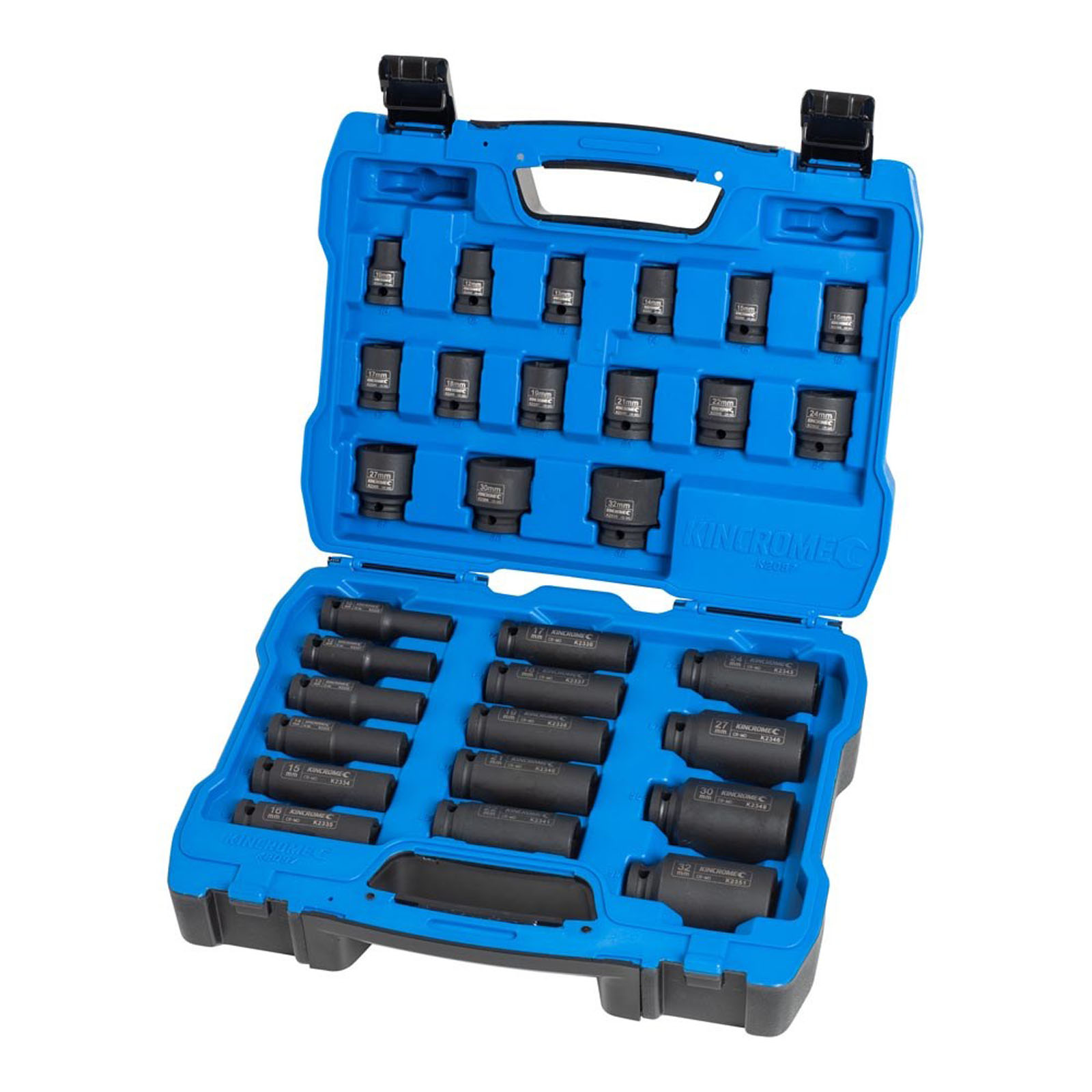 KINCROME K2097 30P IMP 1/2 SKT SET MET
