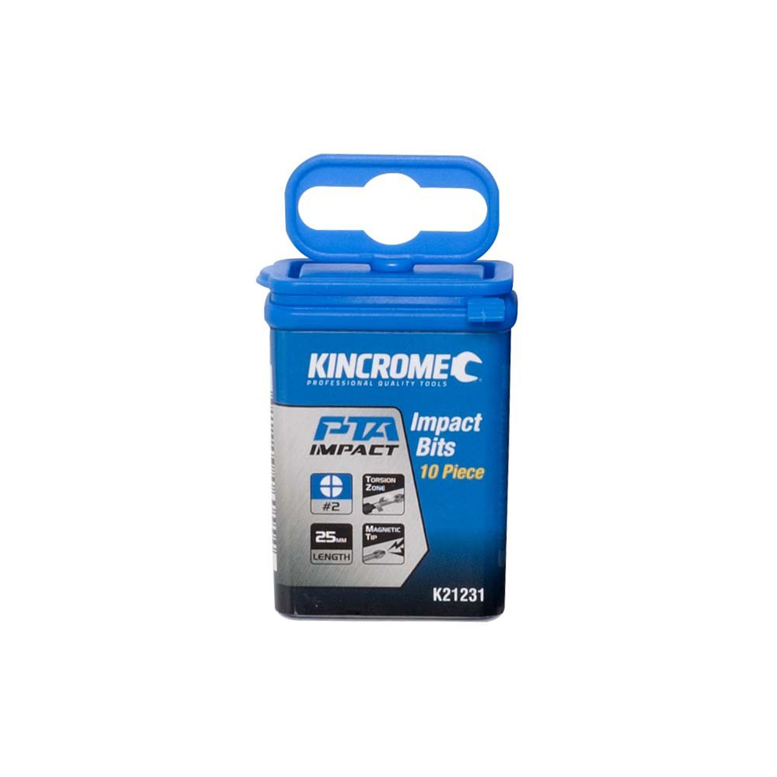 KINCROME K21231 IMPACT BIT PH#2 25MM 10 PCK