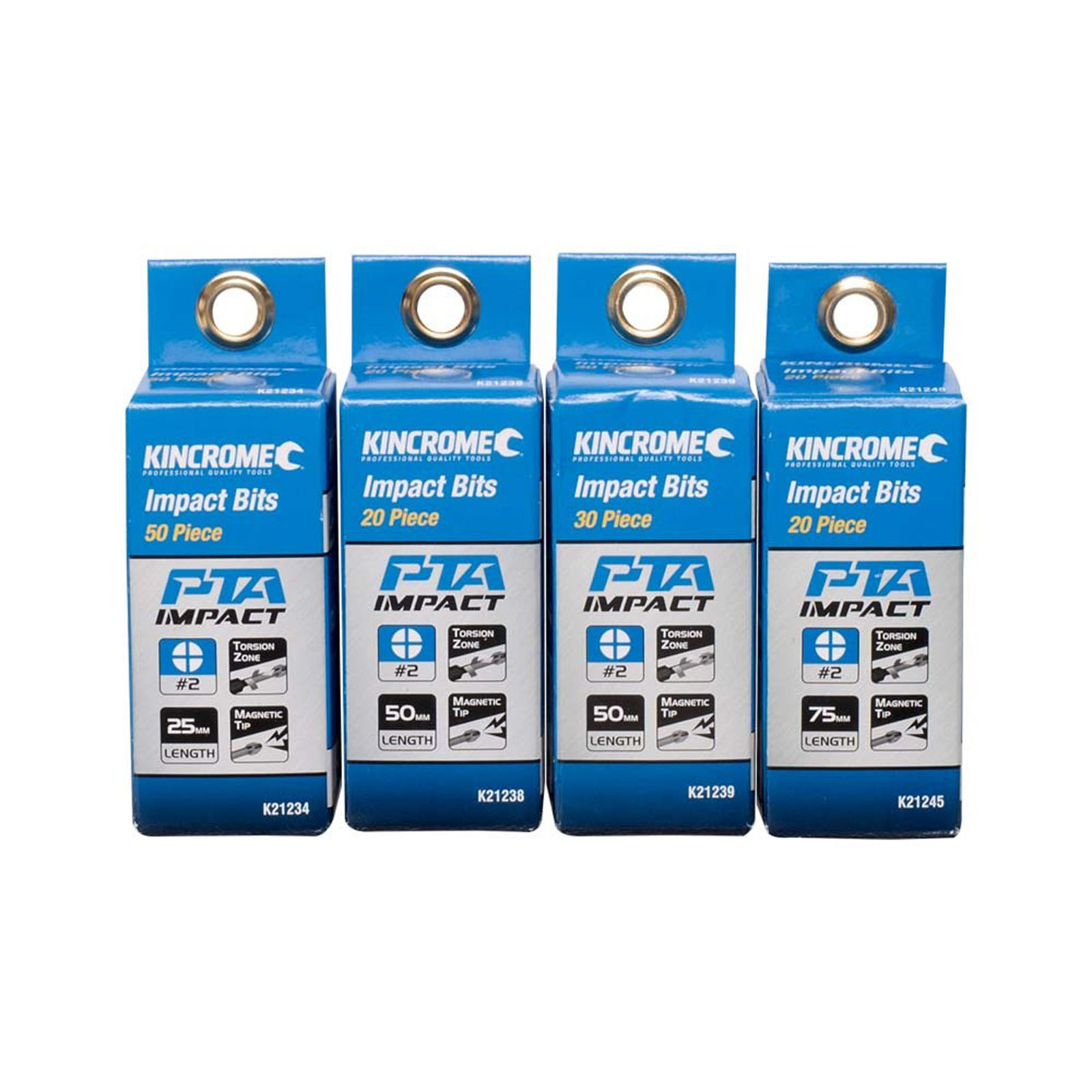KINCROME K21245 IMPACT BIT PH#2 75MM 20 PCK - Image 3