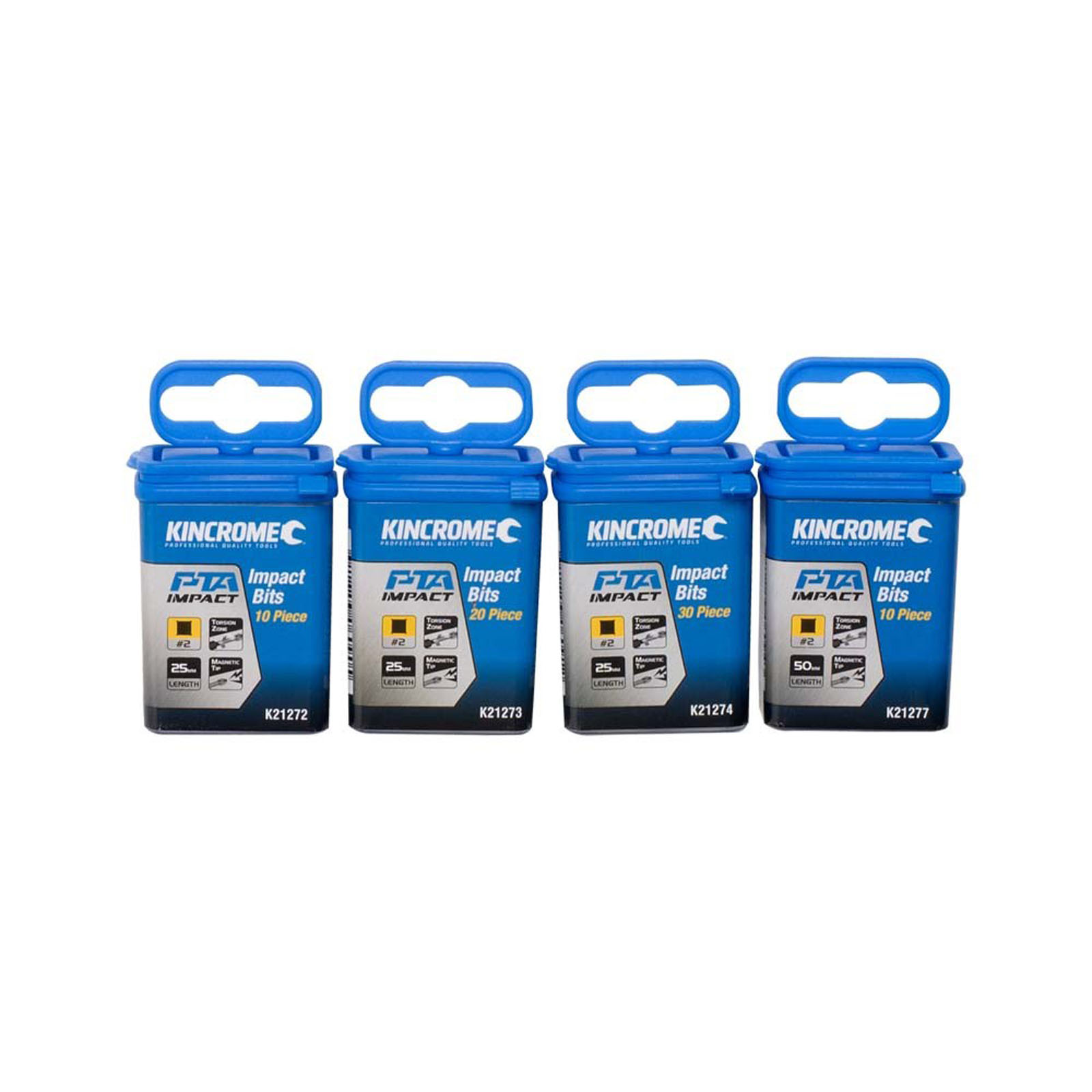 KINCROME K21273 IMPACT BIT SQ#2 25MM 20 PCK - Image 2