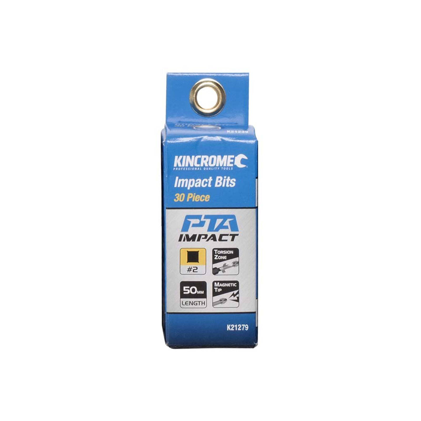 KINCROME K21279 IMPACT BIT SQ#2 50MM 30 PCK
