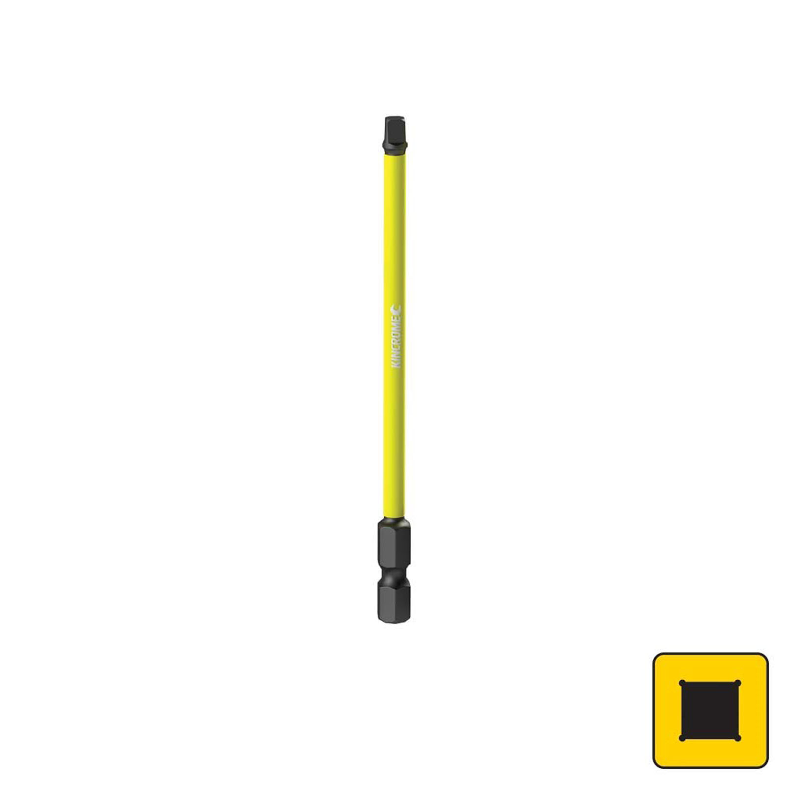 KINCROME K21286 IMPACT BIT SQ#2 100MM 1 PCK