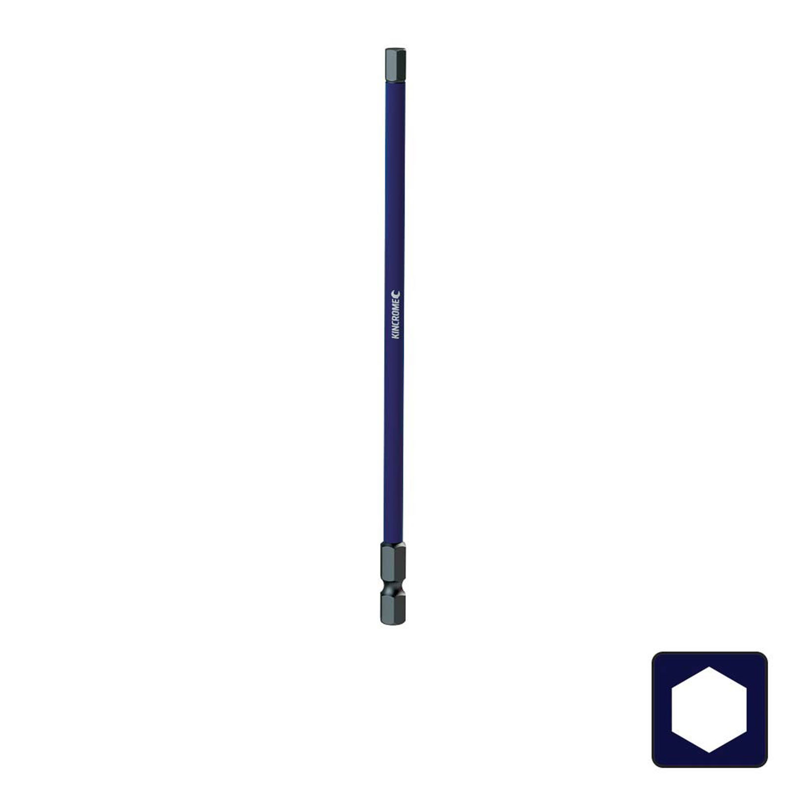 KINCROME K21309 IMPACT BIT HEX 2MM 150MM 1 PCK