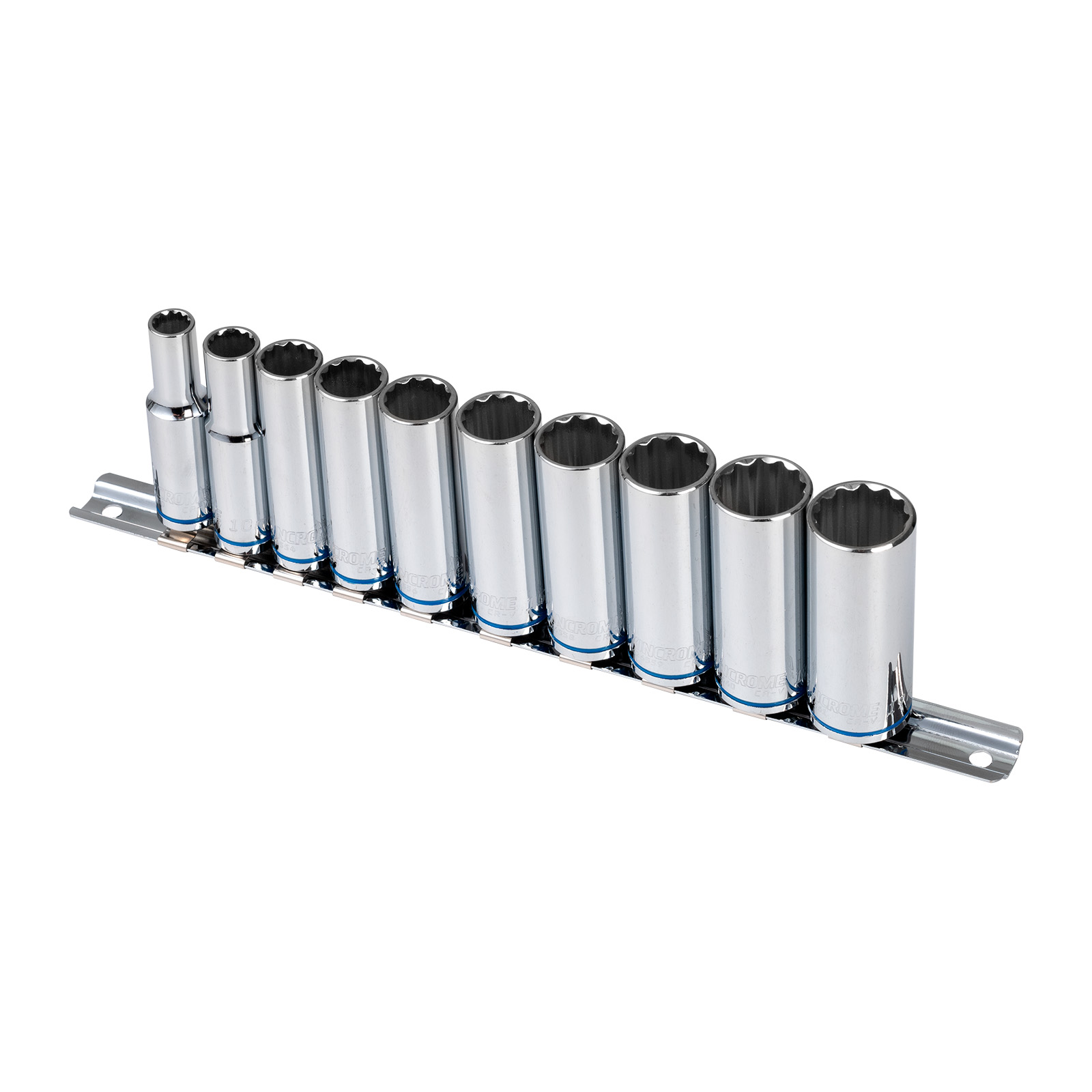 KINCROME K2178 SCKT RAIL DEEP 3/8D 10P-M (MP)