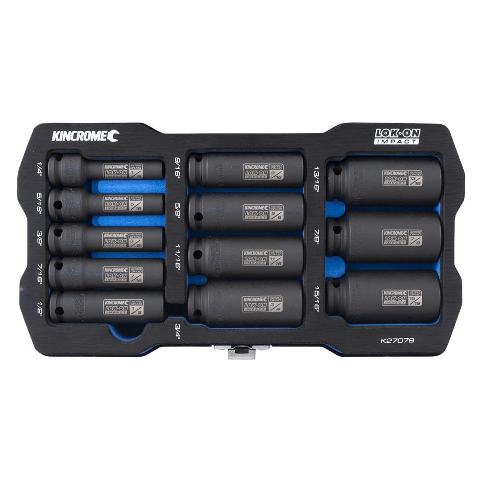 KINCROME K27079 LOKON IMP SET 12P 3/8 DEEP-IMP - Image 2