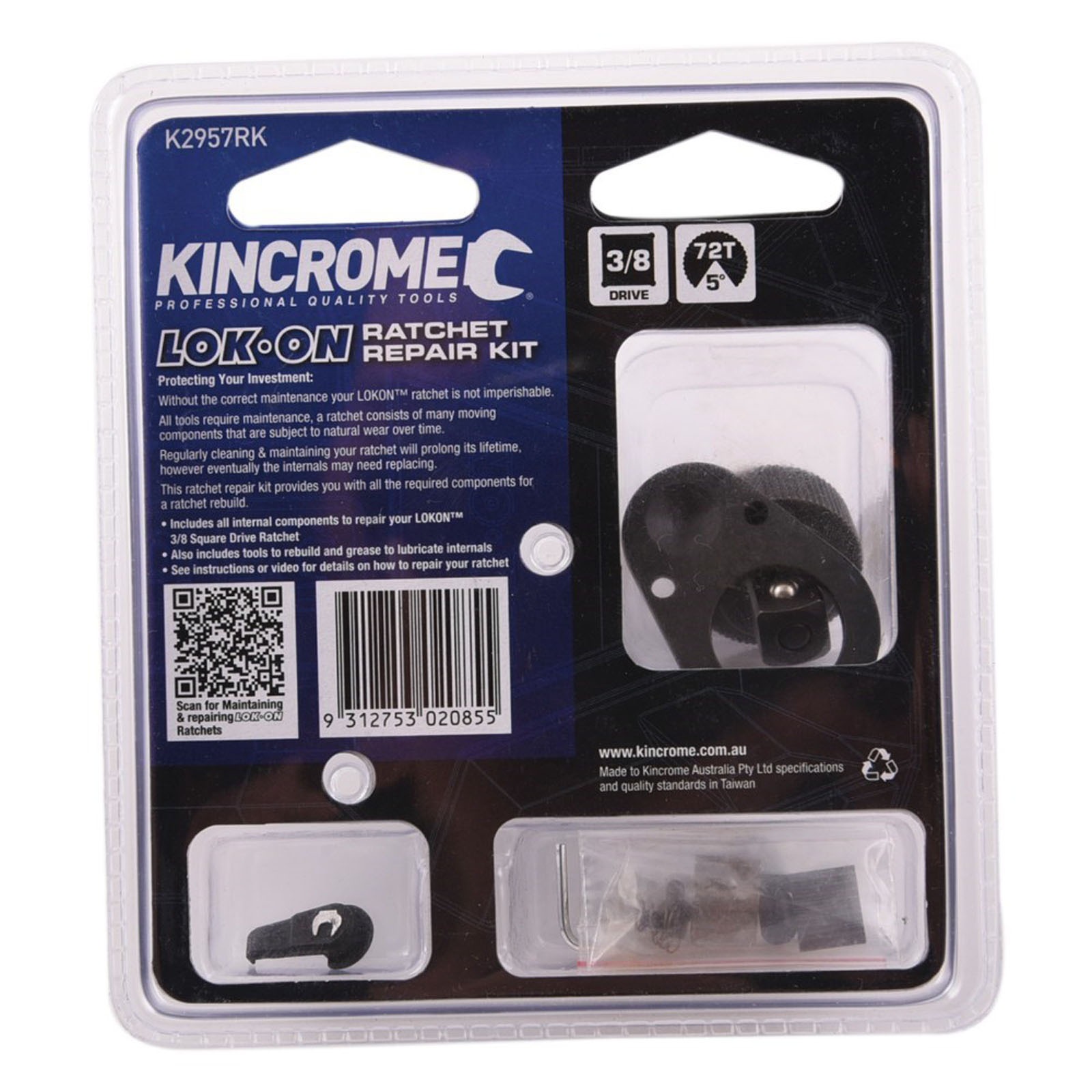 KINCROME K2957RK MAINTENANCE KIT FOR K2957 - Image 3