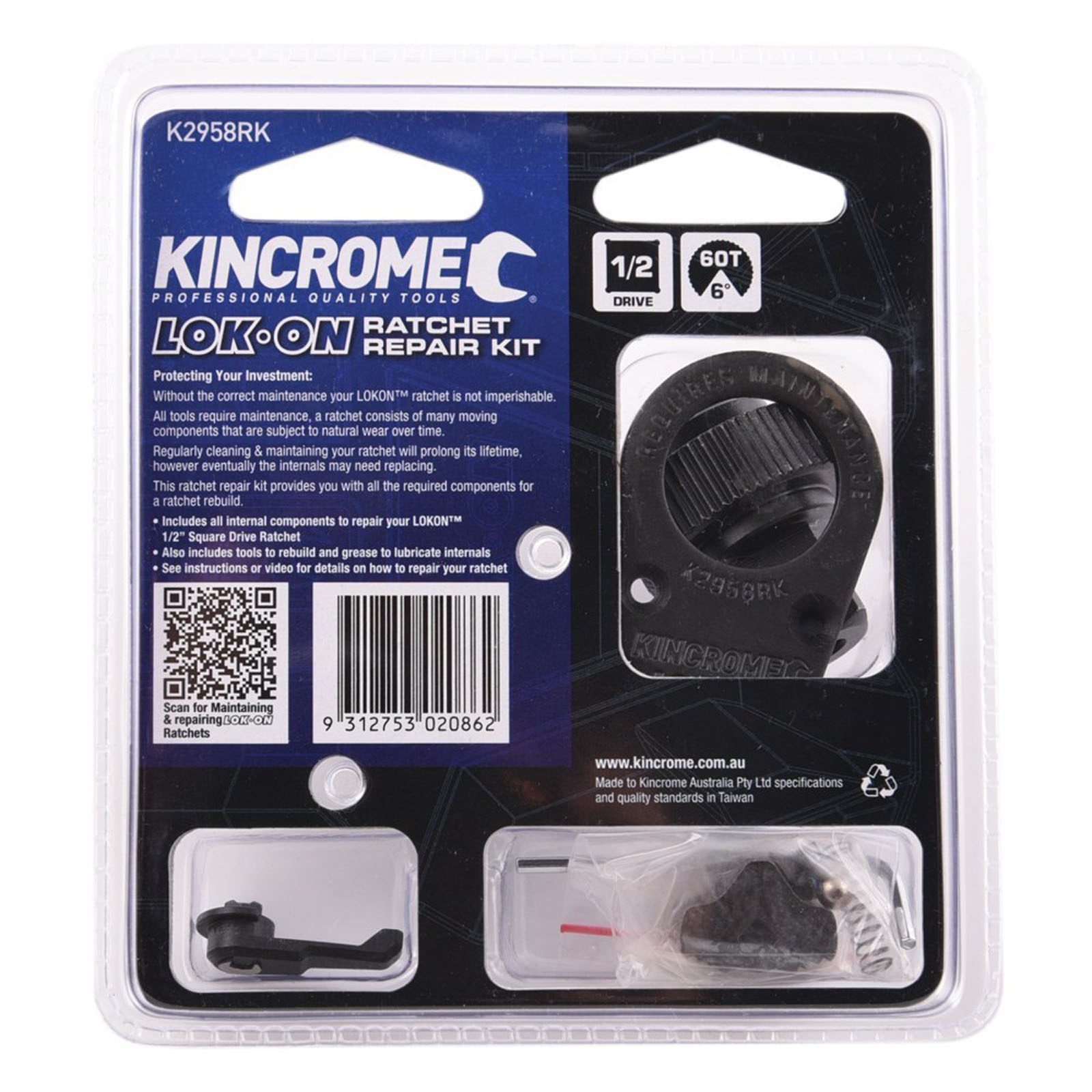 KINCROME K2958RK MAINTENANCE KIT FOR K2958 - Image 3