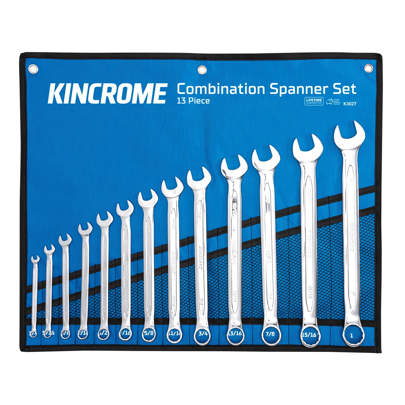 KINCROME K3027 13P COMBO SPANNER SET IMP (MP)