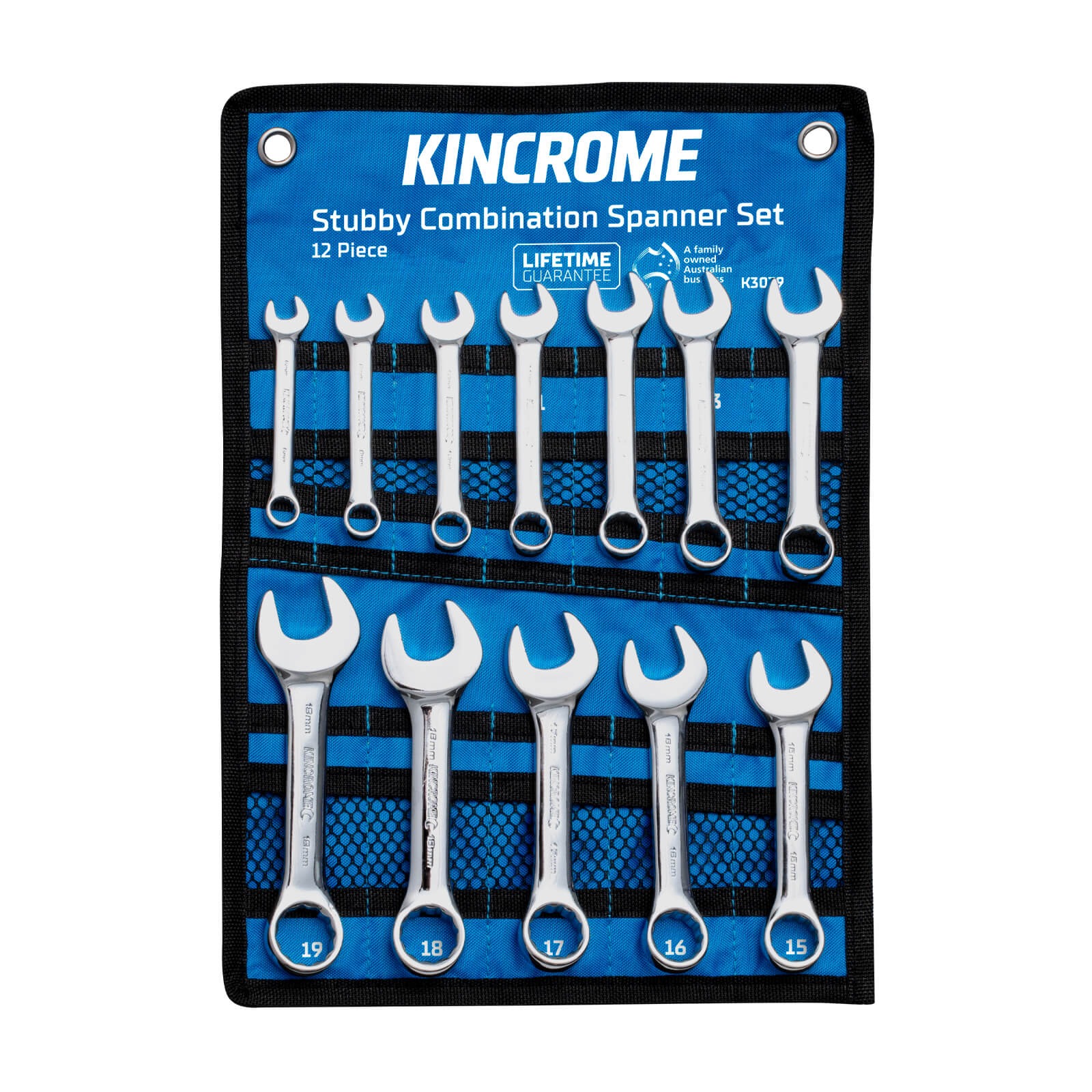 KINCROME K3039 12P STUBBY SPAN SET MET