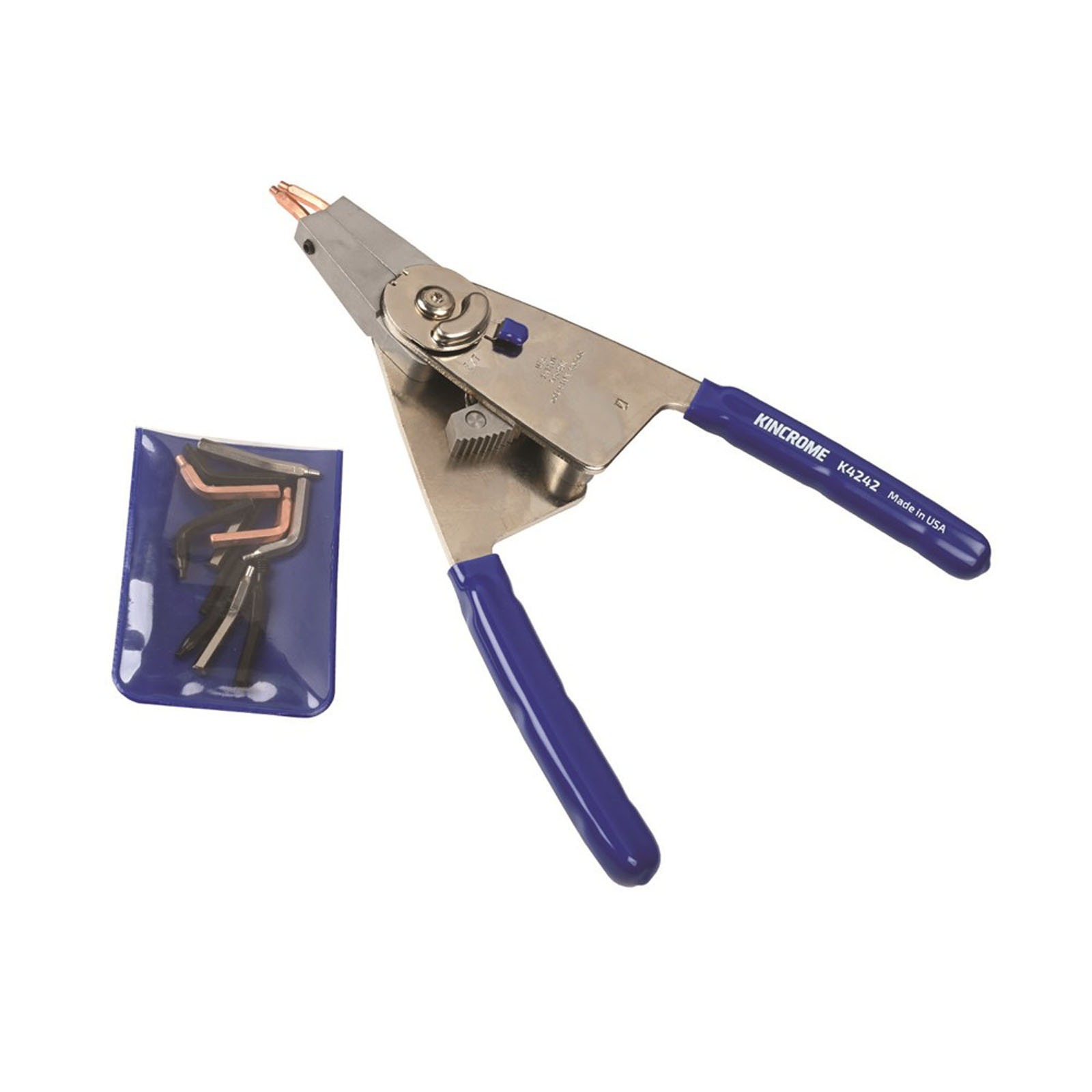 KINCROME K4242 10" RAT. CIRCLIP PLIERS 250MM