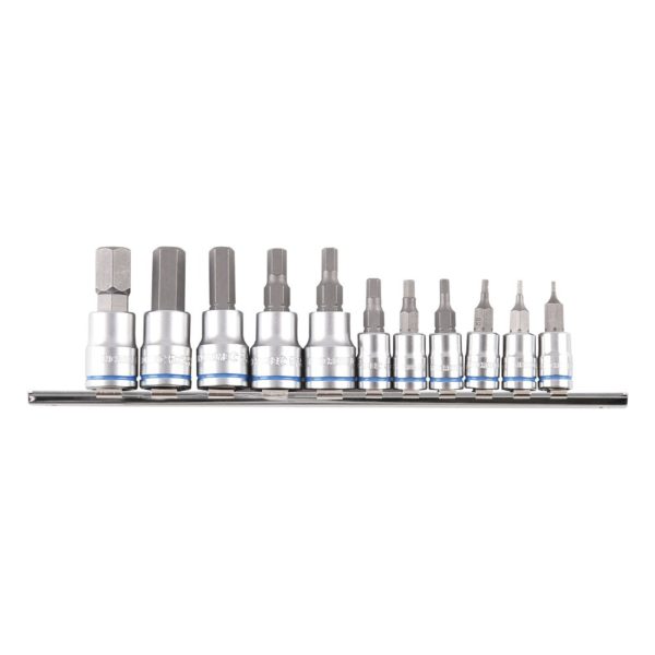 KINCROME K5023 HEX SKT SET 11PCE METRIC
